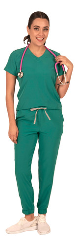 Pijama Quirurgica Conjunto Medico Anti Fluidos Jogger, Scrub