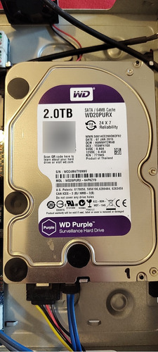 Hdd Western Digital Purple 2tb - Wd20purx (no Seagate)