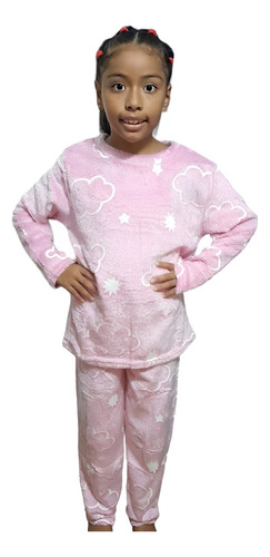 Pijama Nena Peluche Polar Super Soft Terrenal Importado Unic