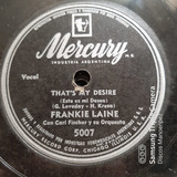 Pasta Frankie Layne - Carl Fischer Su Orq Mercury C143