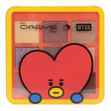 Paleta De 9 Sombras Bts The Creme Shop X Bt21 Coreano Color De La Sombra Tata