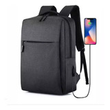 Mochila Notebook 15,6. Notebook Multiuso. Negra