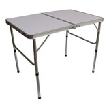 Mesa Maleta Dobrável Prática Camping 90x60cm P/ 4 Pessoas