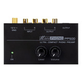 Phono Preamp Tocadiscos Preamplificador Para Altavoces