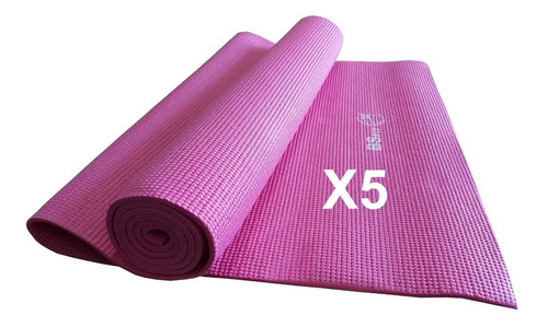 5x Colchoneta Mat Yoga 6 M Pilates Enrollable Matt Importado