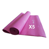 5x Colchoneta Mat Yoga 6 M Pilates Enrollable Matt Importado