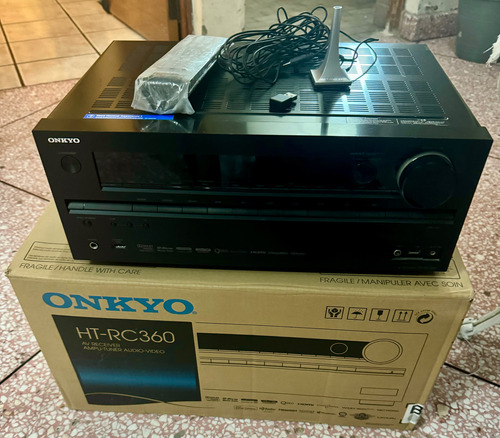 Receptor Onkyo Ht-rc360 7.2 Canales Wifi Como Nuevo No Uso