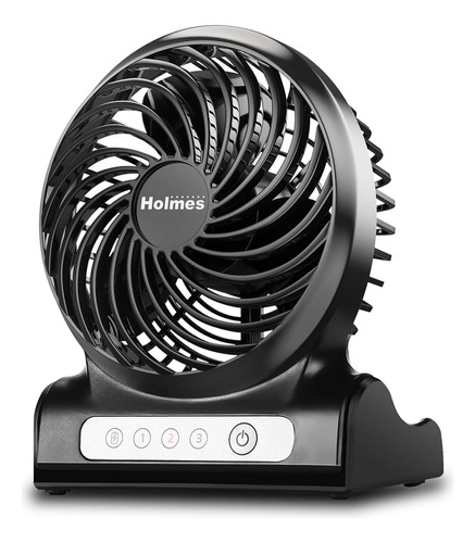 Ventilador De Escritorio Holmes 4 Pulgadas Recargable