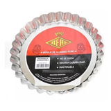 Molde Tarta Pastafrola Tartera Desmontable Aluminio Real 30