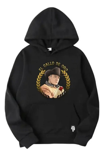 Sudadera Hoodie Estampada Valentín Elizalde El Gallo De Oro