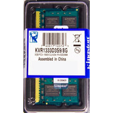 Memória Kingston Ddr3 8gb 1333 Mhz Notebook 1.5v C/01 Unid