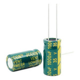 Kit 10 Capacitor Eletrolitico 1000uf 35v Original Novo