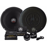 Set De Medios Db Drive Wdx65c 6.5 PuLG 500w Max Tweeters