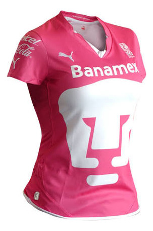 Jersey Pumas Unam Rosa De Mujer Marca Puma  Playera Mujer  