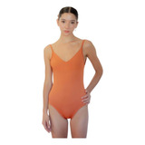 Malla Torso Lycra Danza Ballet Bailarina Magix Naranja Fly