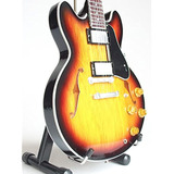 Réplica De Guitarra Es-335 Vintage Sunburst - Mini Guitarra 