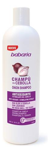 Champú Babaria Cebolla 600ml