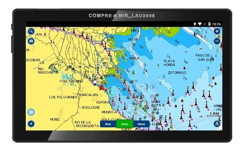 Carta Mapa Nautico Navionics P/ Android Gps Celular Tablet