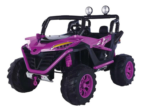 Buggy Morado Montable Eléctrico Control Remoto, Mp3, Usb 