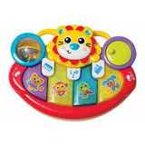 Piano Musical Playgro Juguete Bebe Lion Activity Maternelle