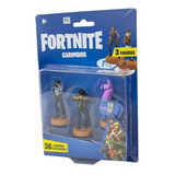 Kit 3 Boneco Fortnite Carimbo 7cm Escolha A Skin - Sunny