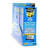 Trampas Para Control De P Raid, 12 Pack, Discreet Window Fly