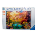 Rompecabezas Tierra De Dinosaurio 500 Pz Ravensburger