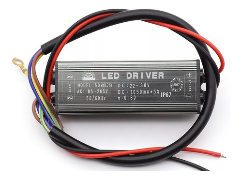 Driver Led 50w 20v 36v 1050ma Chip Reflector Repuesto