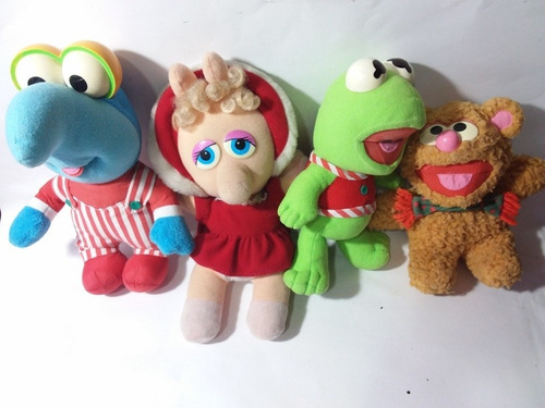 Peluches Baby Muppets Henson Navideño- Mcdonald's 1994- 4pzs