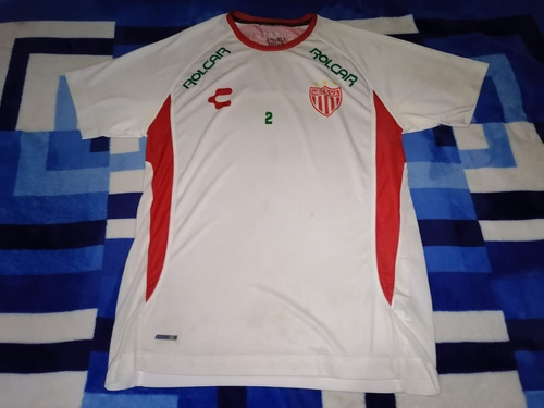 Necaxa Camiseta De Practica Futbol Liga Mx Blanca 2018