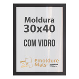 Moldura 30x40 Cm Porta Retrato Grande De Parede Ou Quadro