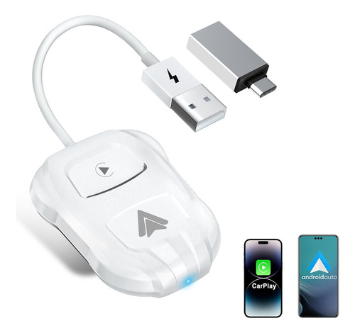 Adaptador Inalámbrico Androidauto Plug & Play Para Android