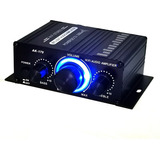 Miniamplificador Estéreo Dc12v Reproductor De Audio Hi-fi De