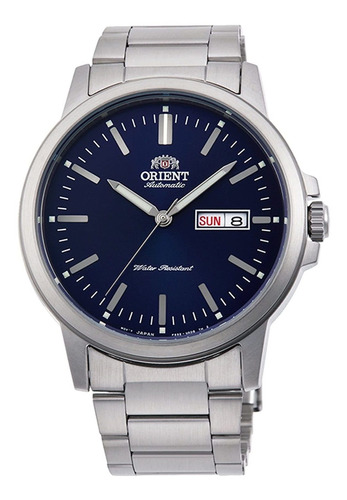 Reloj Hombre Orient Ra-aa0c02l1 Automático Pulso Plateado En