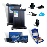 Kit Aquecedor Solar Piscina 20 Placas 3mt 25000 Litros 110/2