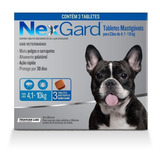 Nexgard Antipulgas E Carrapatos Cães 4 A 10kg - 3 Tabletes