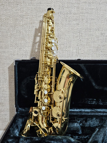 Sax Alto Yamaha Yas 52 Dourado Japão Usado Ref: 744