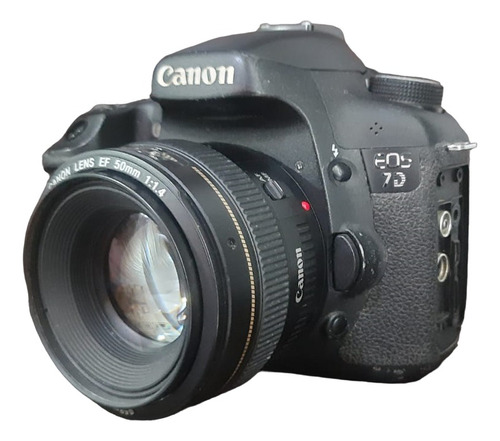 Canon Eos 7d - Ds126251 - Lente Canon Lens Ef 50mm 1:1.4