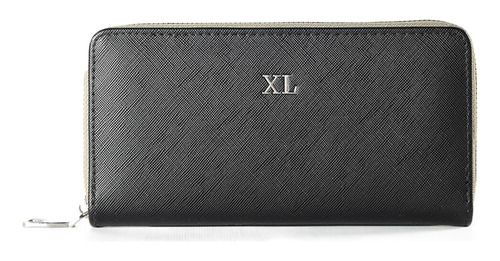 Billetera Xl Extra Large Elly Billetera Negro