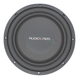 Subwoofer Plano 10 600w Rms 2+2 Ohm Audiolabs Monster Flat10 Color Negro