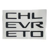 Emblema Chevrolet Negro Montana 2024