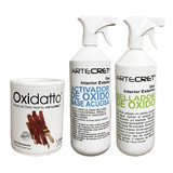 Kit Oxidatto Artecret Pintura Efecto Óxido X1 Lt | Giannoni