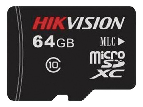 Memoria Microsd  Hikvision 64 Gb, Especial Videovigilancia