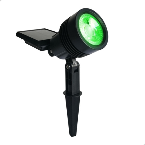 Spot Solar De Jardim Refletor Luminária Superled 20 Lúmens