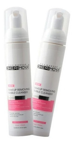 2 Espuma Limpiadora Shampoo De Pestañas Maquillaje Cherimoya