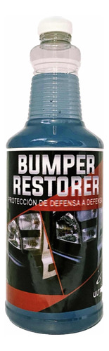 Bumper Restorer, Restaurador De Plasticos Y Molduras 1lt