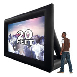 Pantalla Gigante Proyector Portátil Inflable De 20 Pies