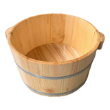 Bañera De Madera Maciza Para Pies, Lavabo De Madera Para