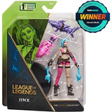 Figura Articulada Jinx League Of Legends 10cm Spin Master