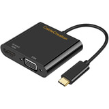 Adaptador Cablecreation Usb C A Hdmi Y Vga, 4k/60hz